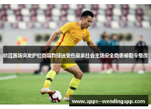 欧冠赛场突发护栏倒塌致球迷受伤皇家社会主场安全隐患被勒令整改